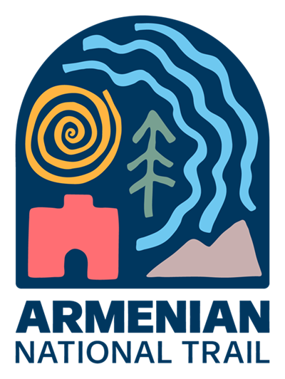 Armenian National Trail Logo (ENG)